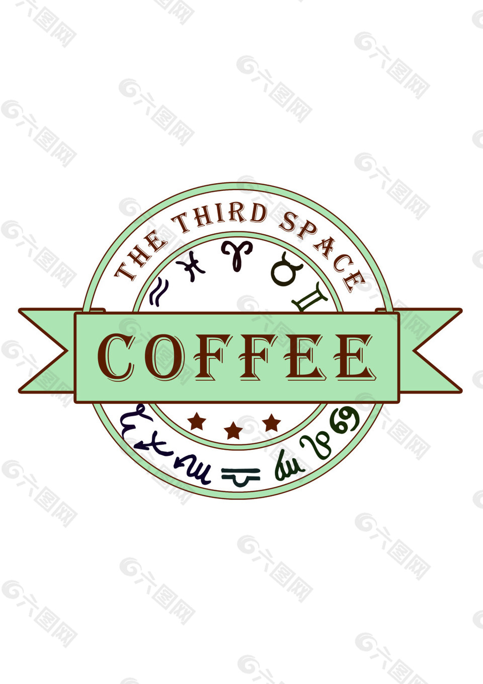 咖啡店logo平面广告素材免费下载(图片编号:7880776)