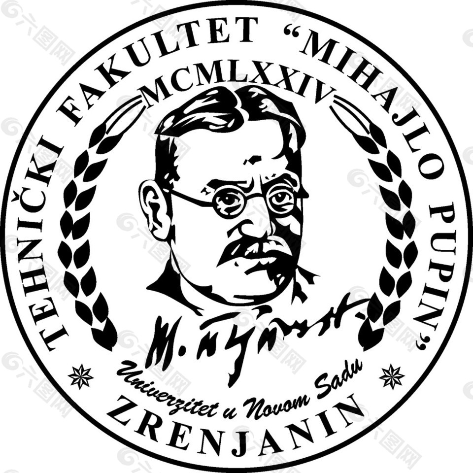 时尚个性logo元素设计矢量素材