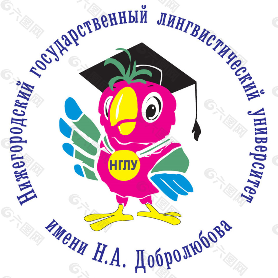 可爱鸟博士logo设计
