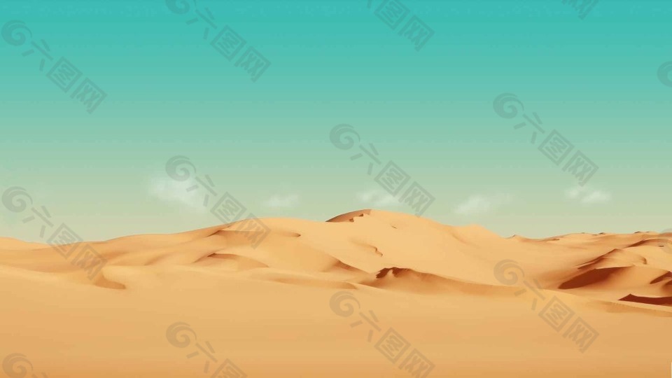 沙漠戈壁大图壁纸