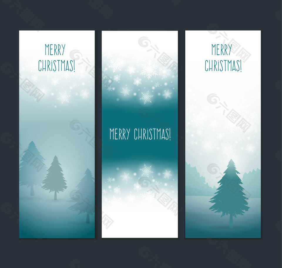 圣诞节banner模版
