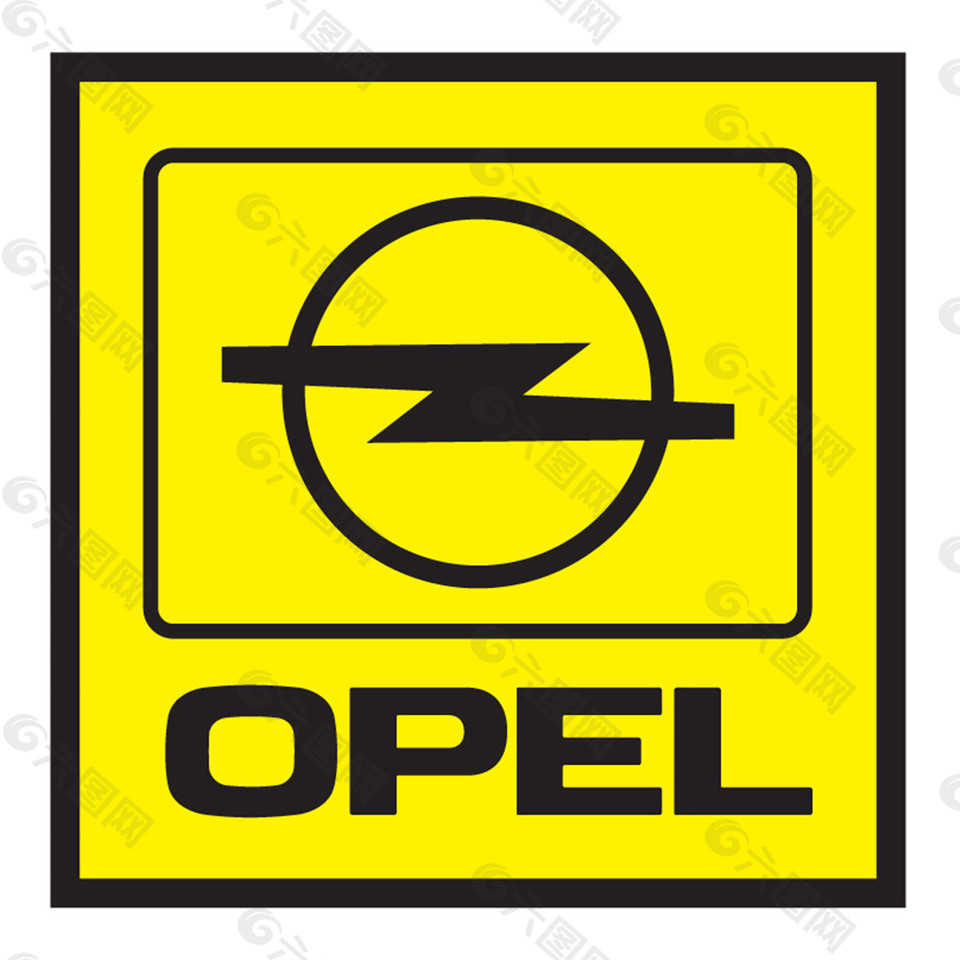 黄色背景logo设计