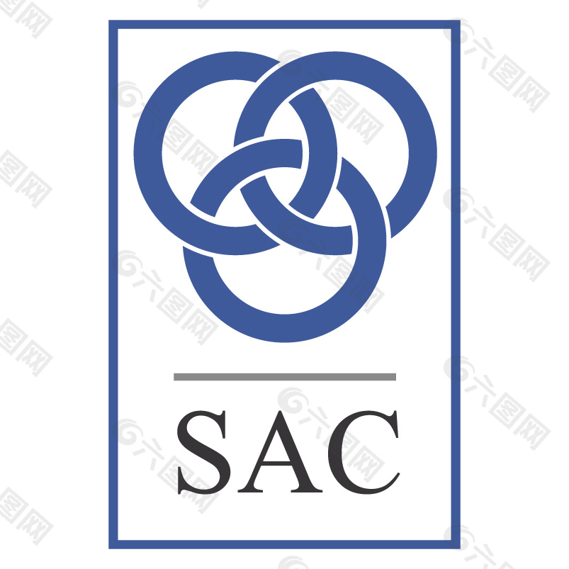SAC三环logo设计