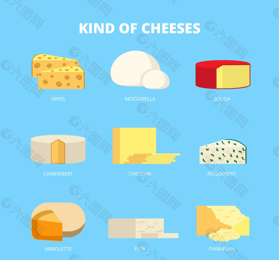 美味奶酪的种类