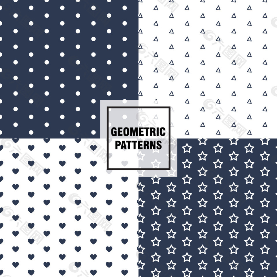 几何图案的收集