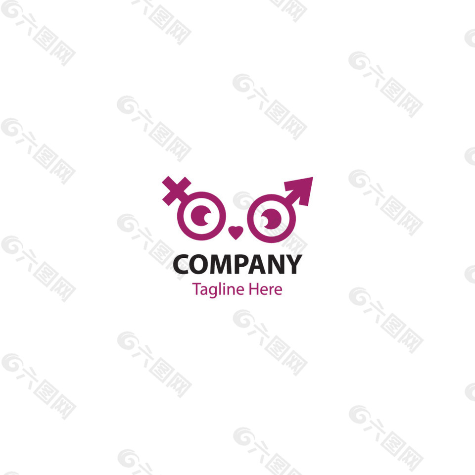 创意公司矢量logo