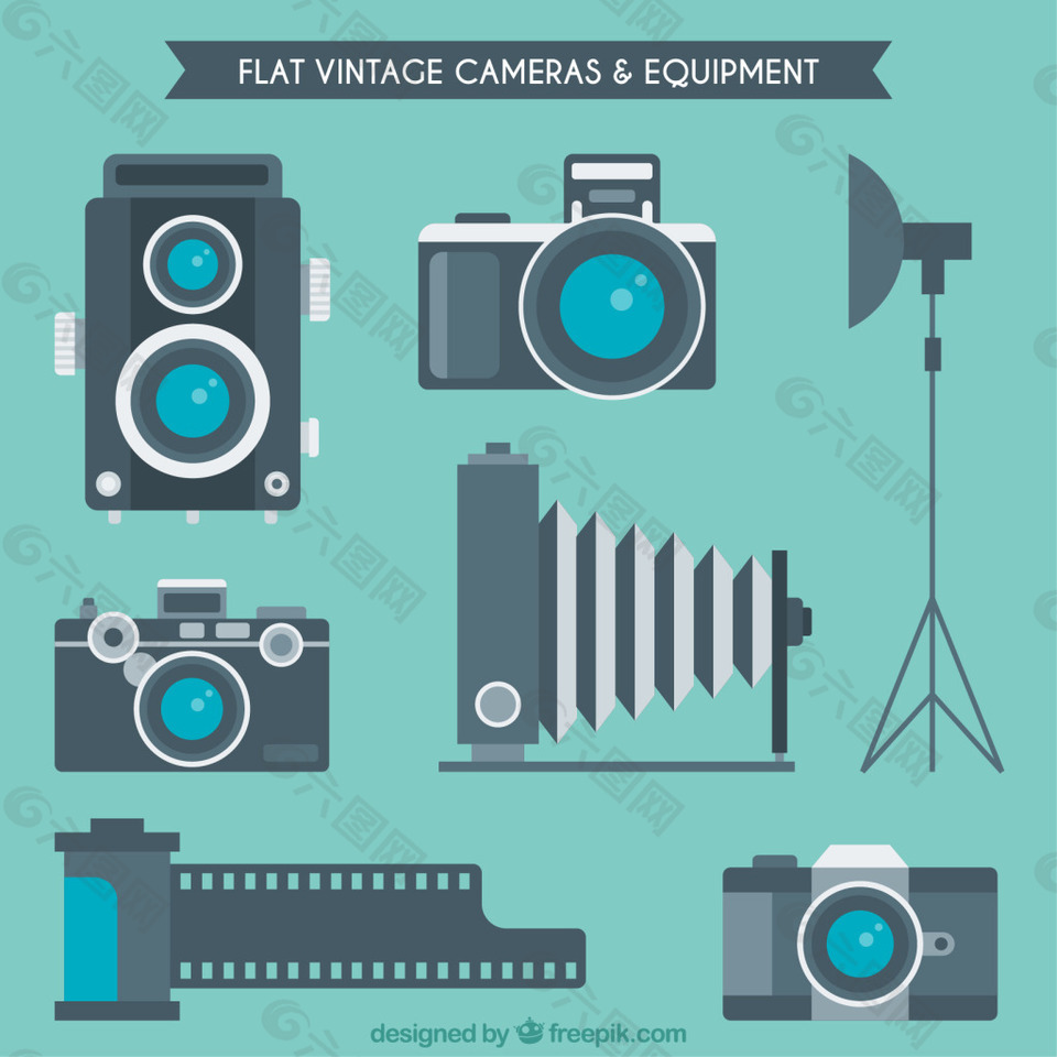 扁平摄像机和设备