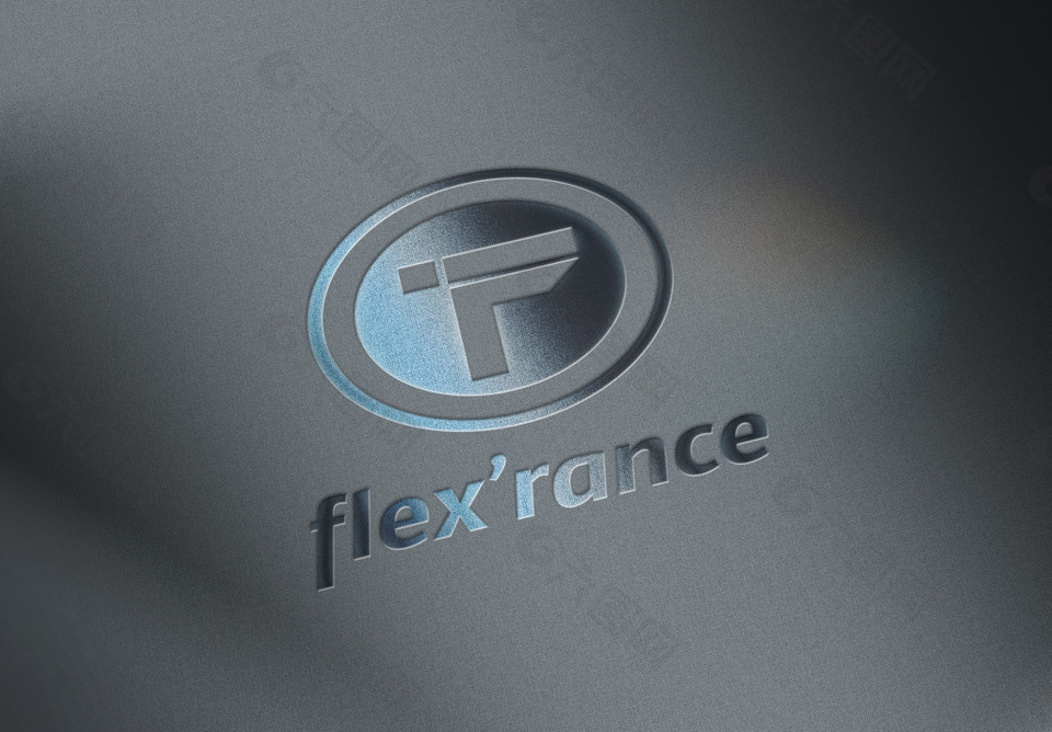 logo展示效果图PSD