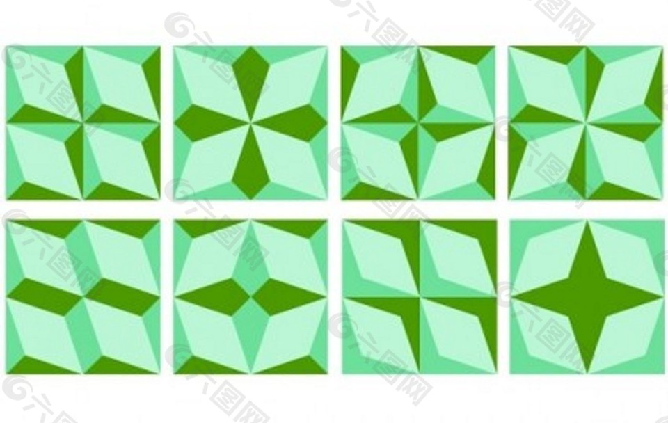 立体几何图案