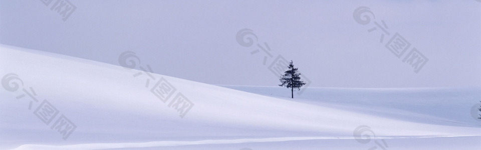 雪景背景素材