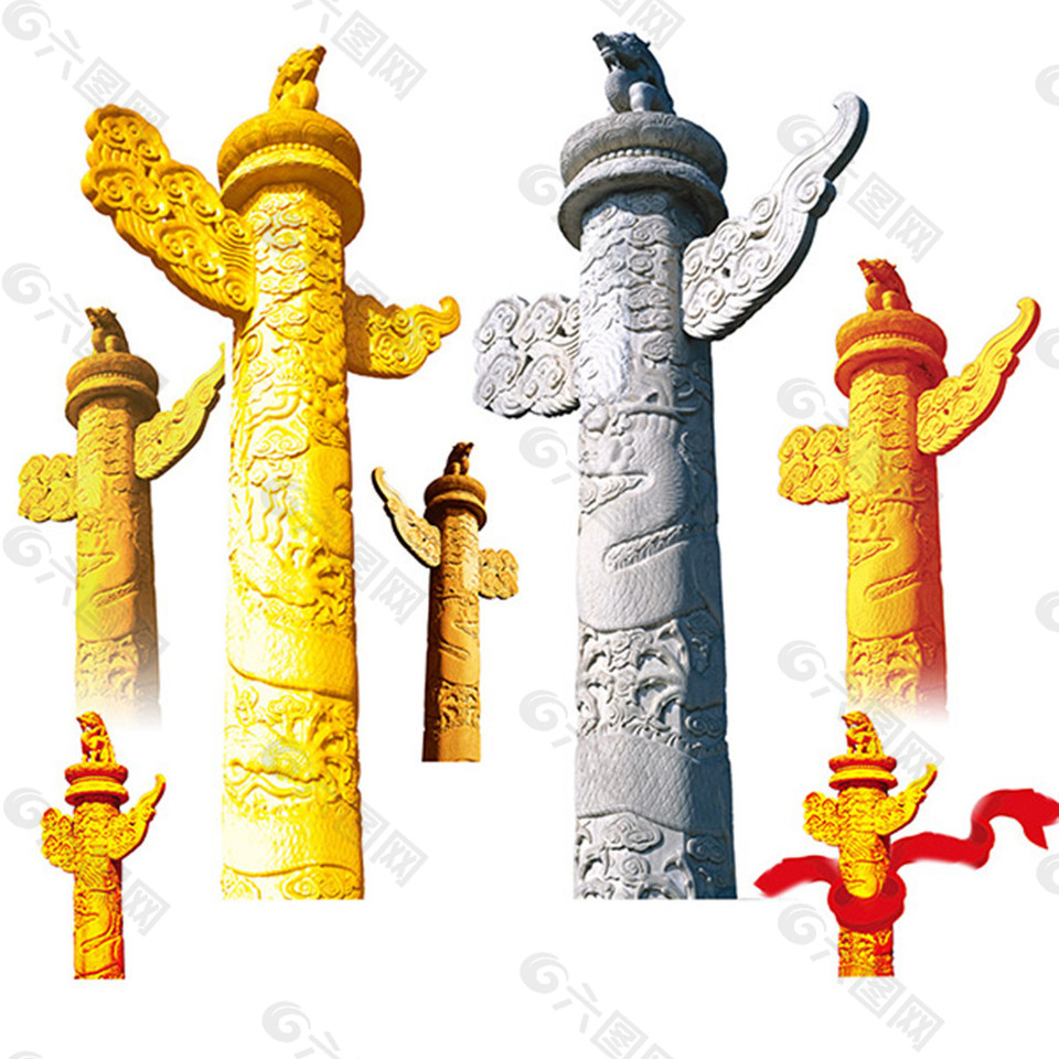 节日庆典华表素材