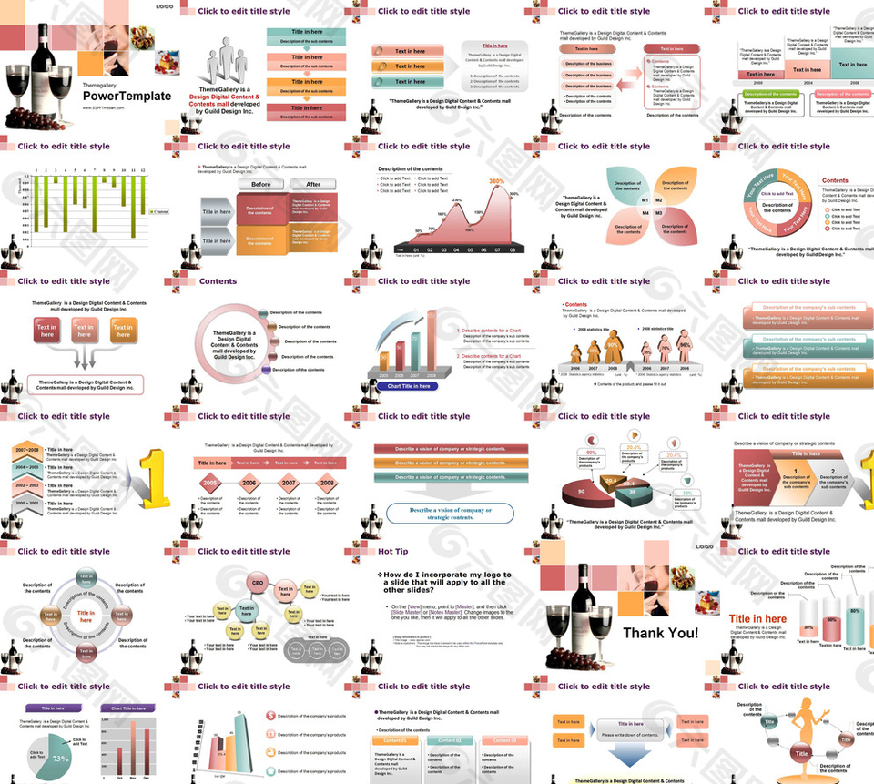 葡萄酒PPT模板素材免费下载(图片编号:7968896)-六图网