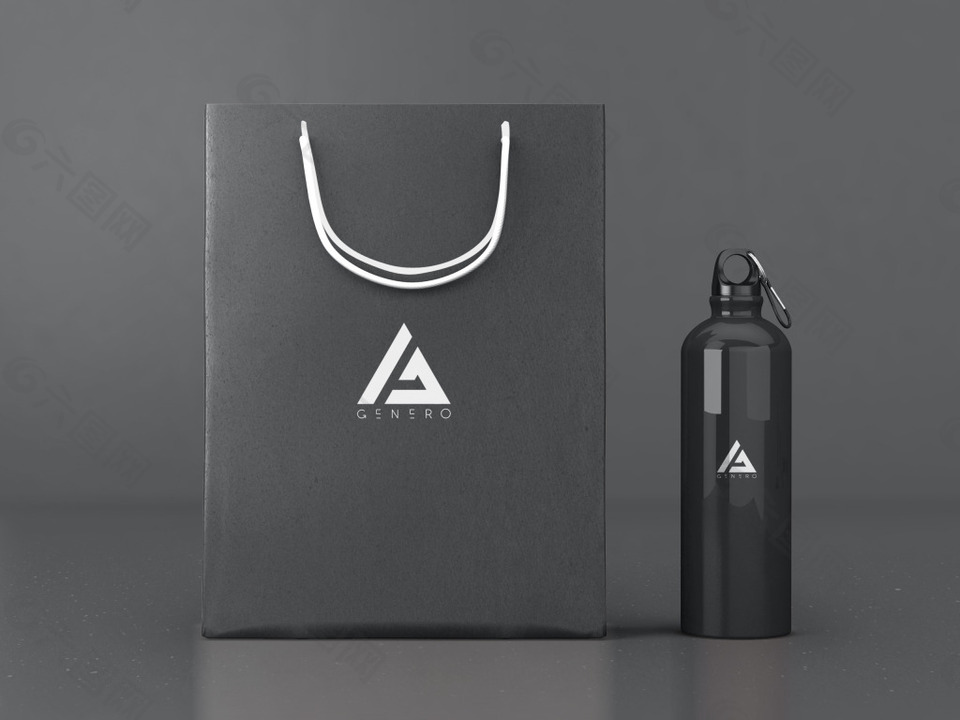 商务袋便携水瓶