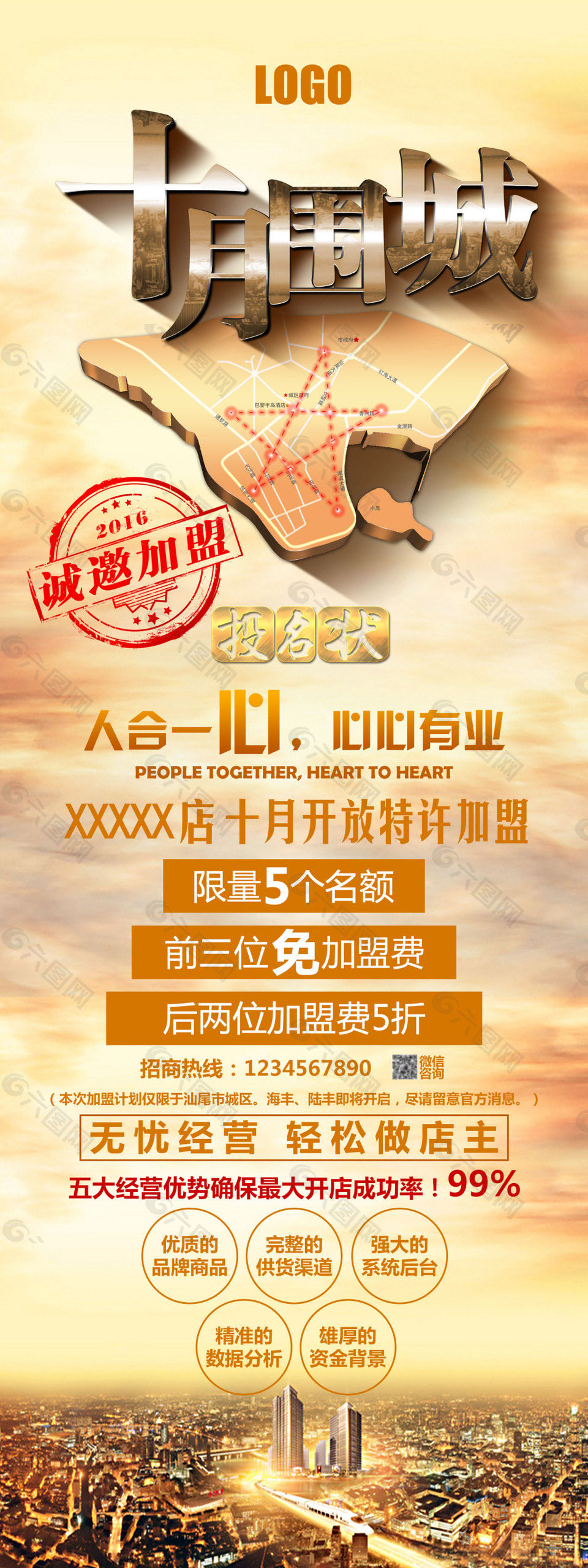 投名状招商加盟海报