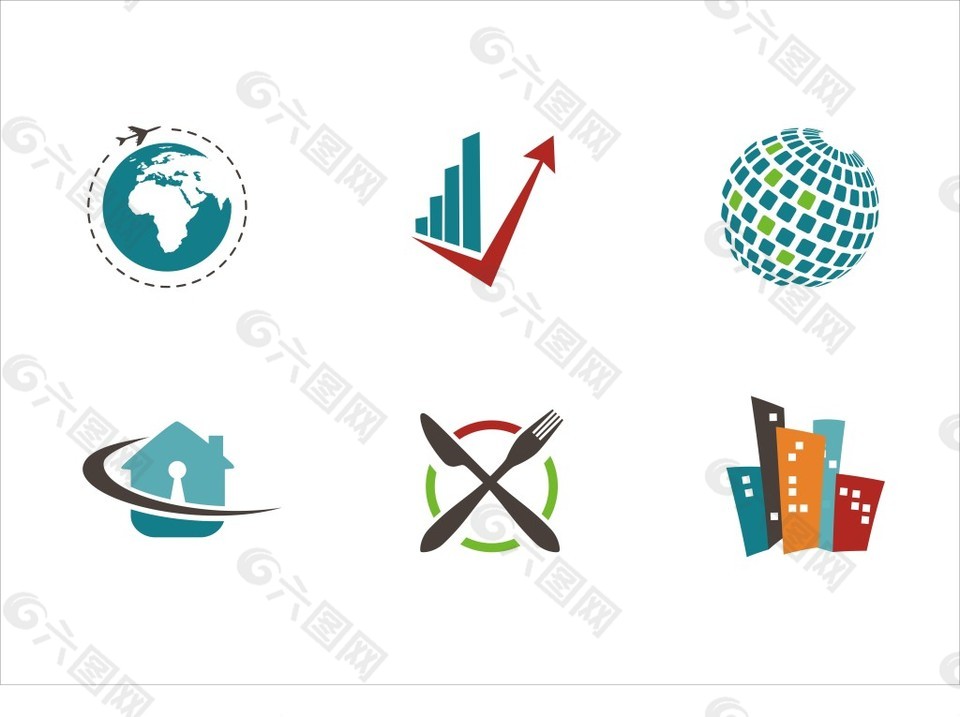logo/标识 logo设计 当前作品 六图网提供精美好看的平面广告