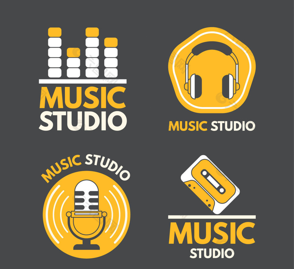 音乐logo图标