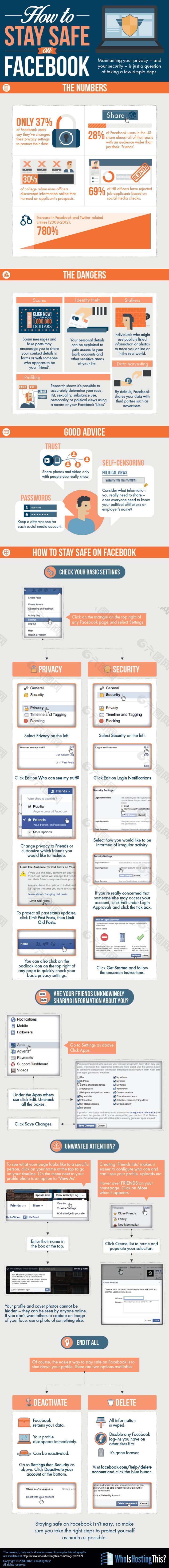 扁平多彩-在Facebook上如何保持信息安全