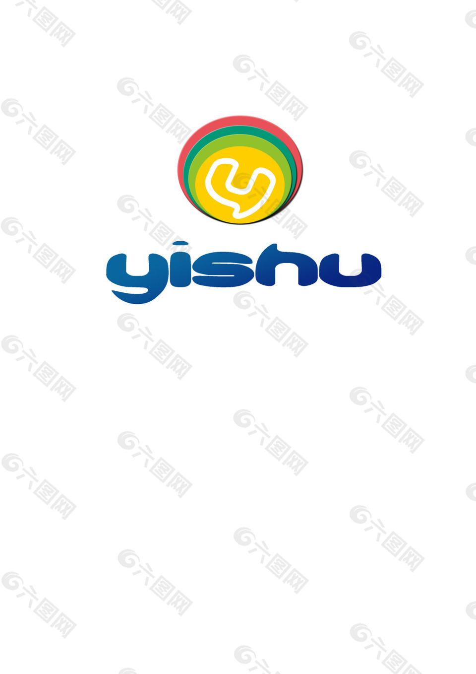 立体炫彩logo设计