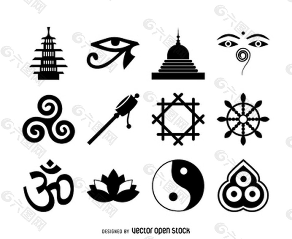 佛教符号图片