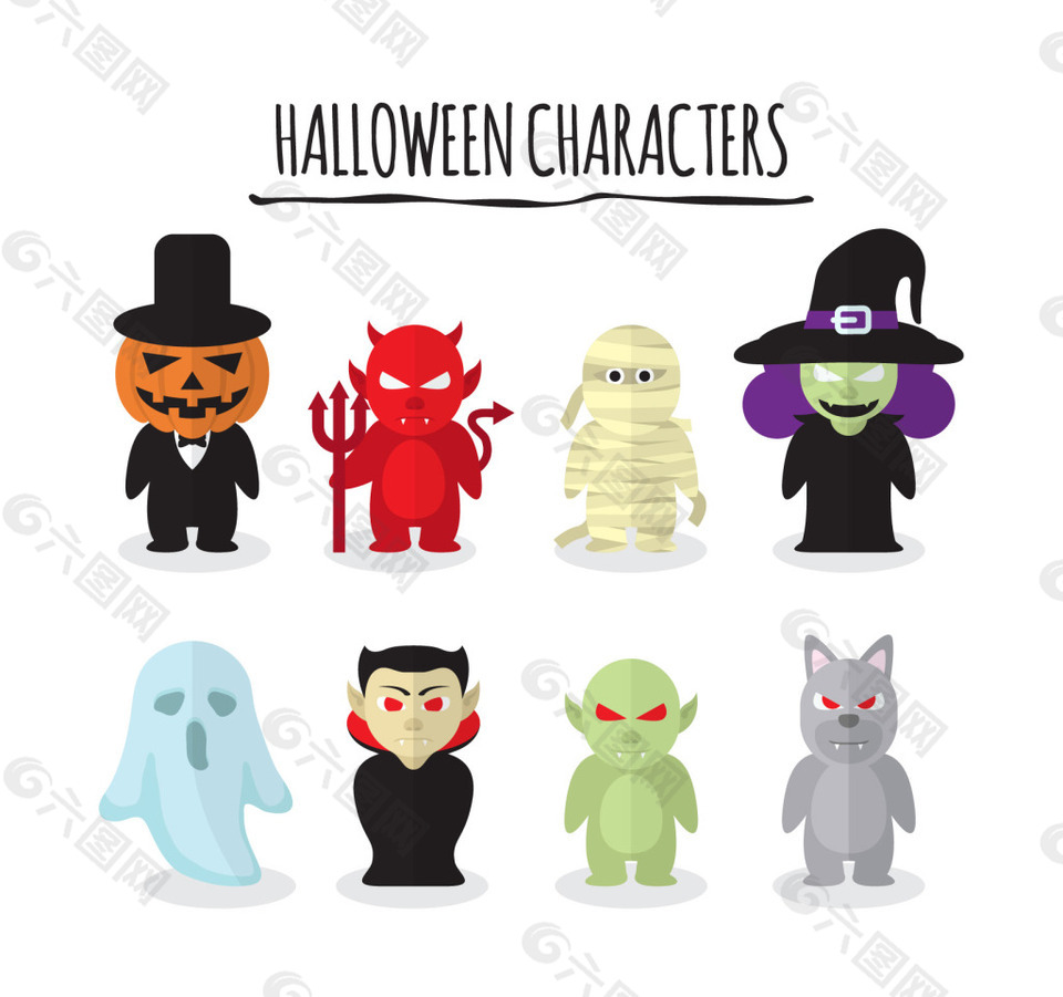 万圣节恐怖人物