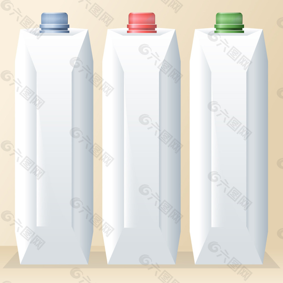 塑料包装瓶子素材