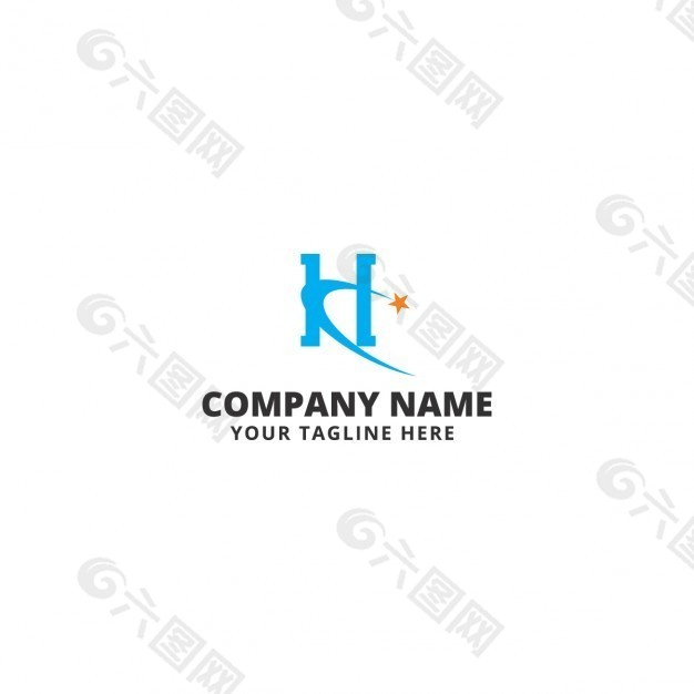 公司标识用“H”字母