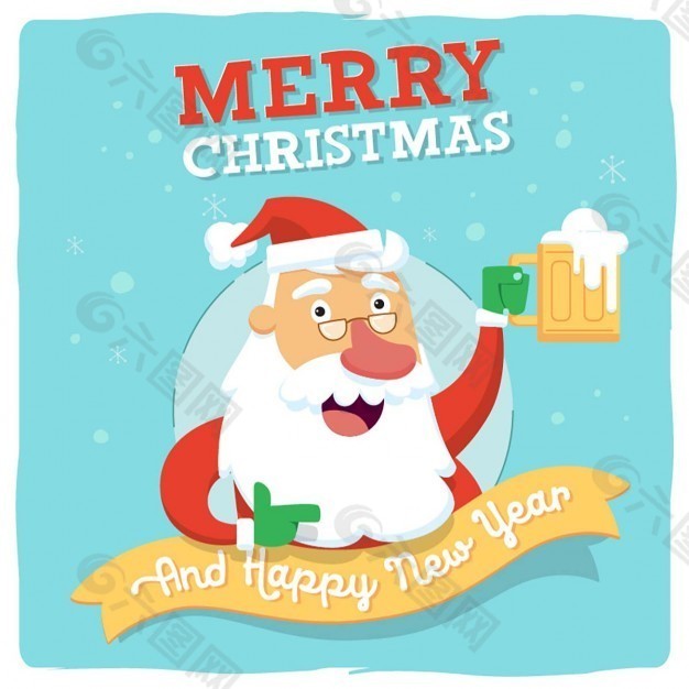 圣诞老人与啤酒