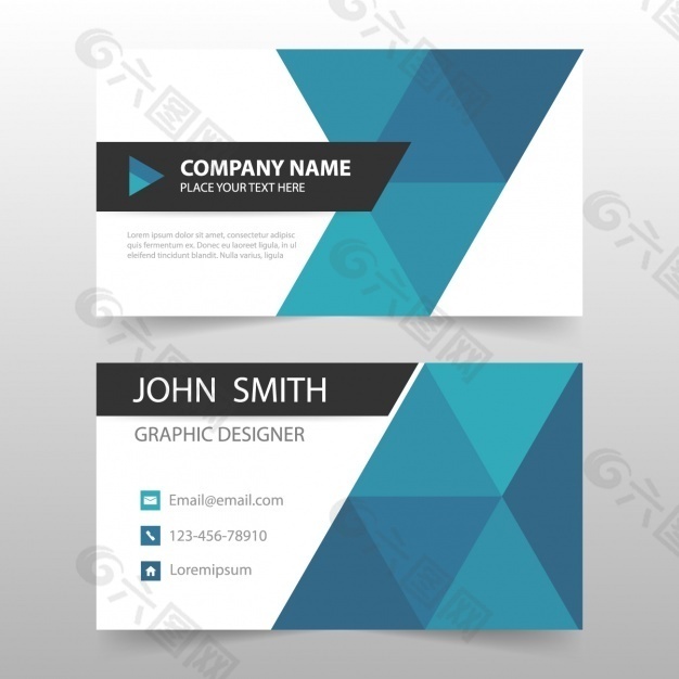 名片模板设计平面广告素材免费下载(图片编号:8161359)-六图网