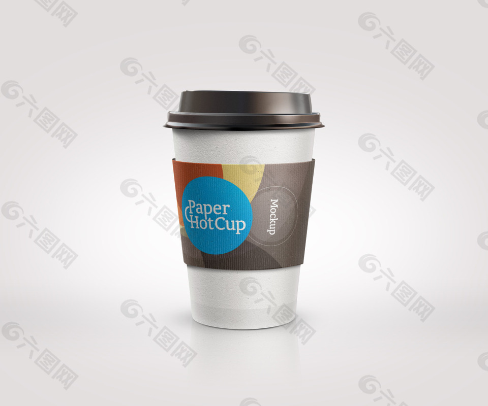 咖啡杯茶杯包装设计图展示案例样机