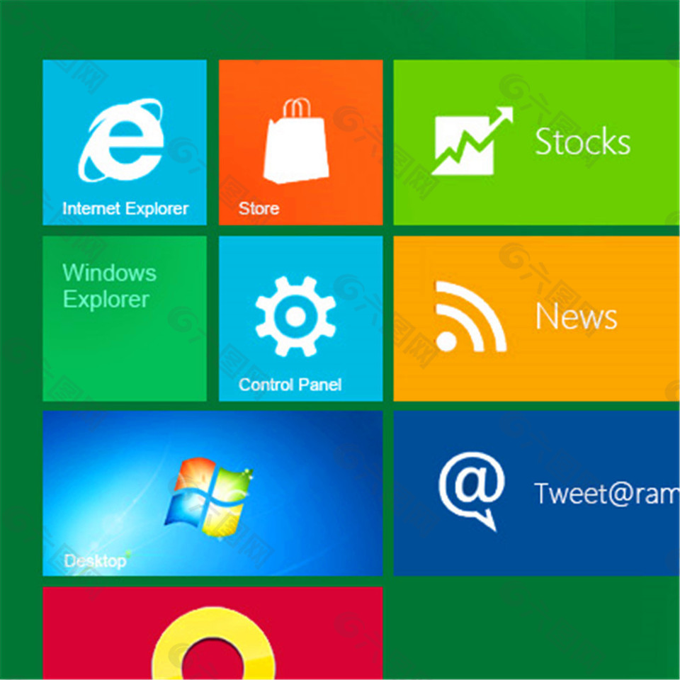 Windows-8 GUI全部套件
