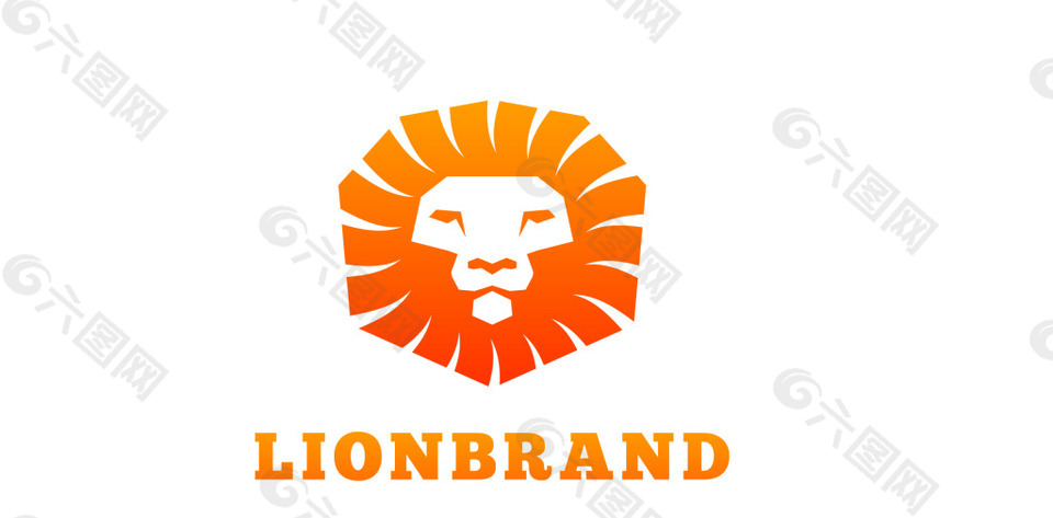 卡通动物老虎logo标志