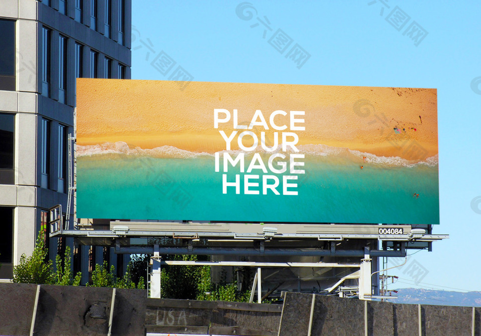 大型广告牌样机