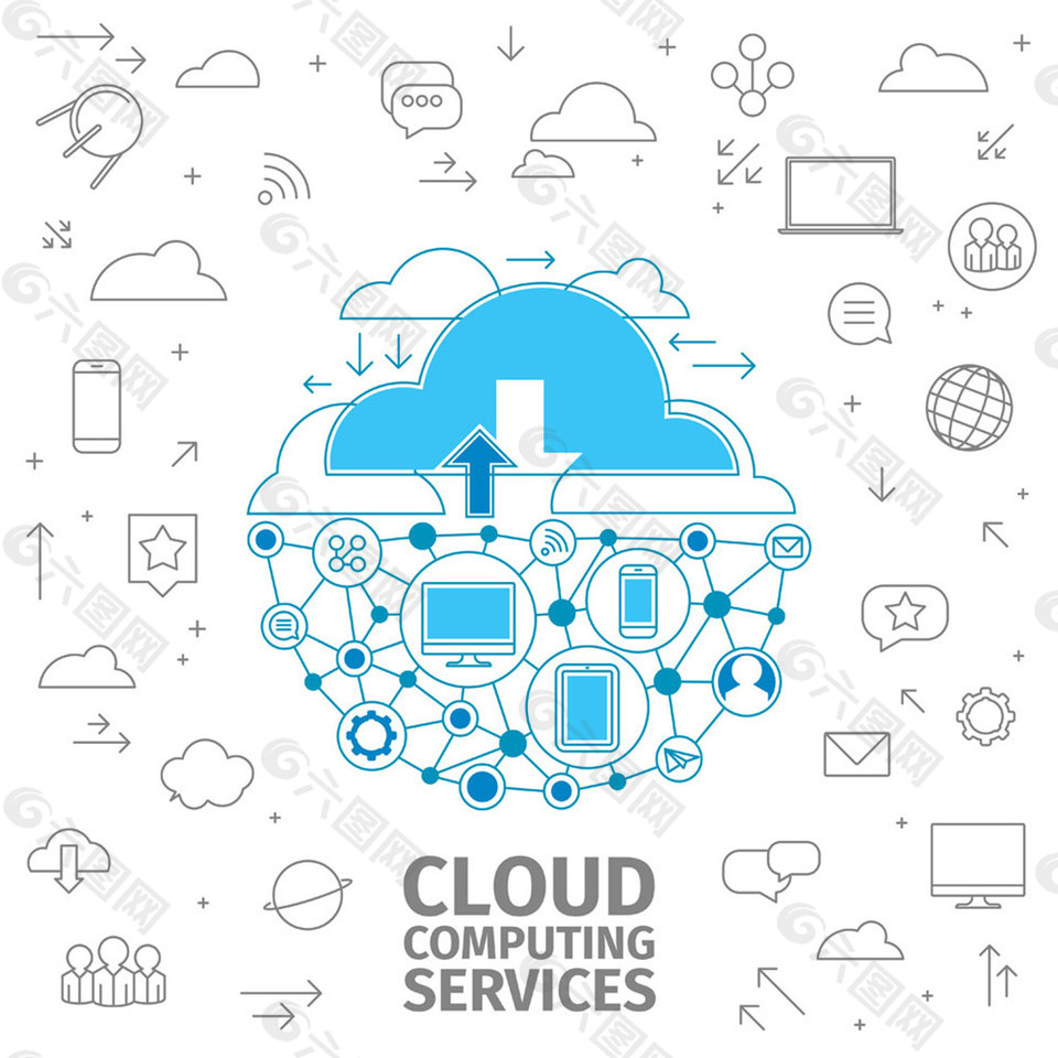 计算机云图片1