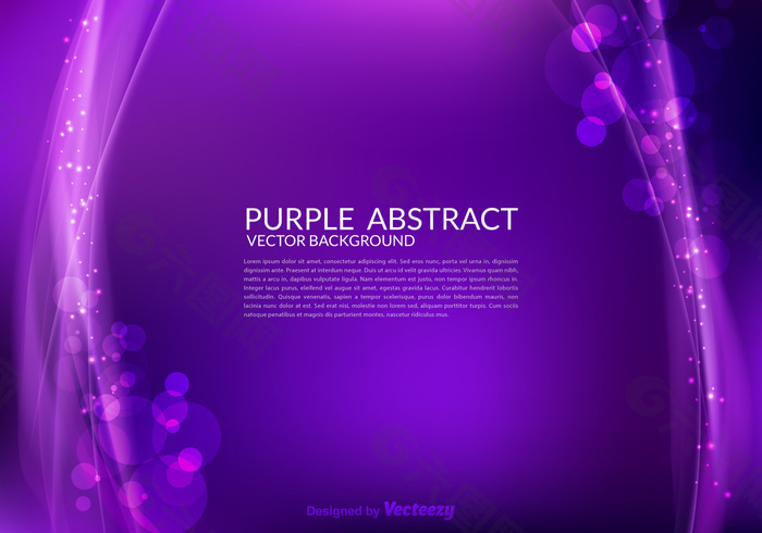 免费紫色抽象矢量背景