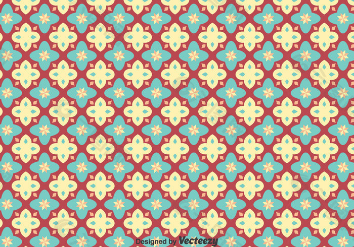 塔拉韦拉瓷砖无缝模式