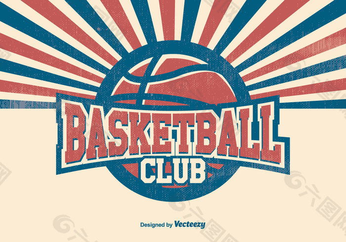 篮球俱乐部的插图