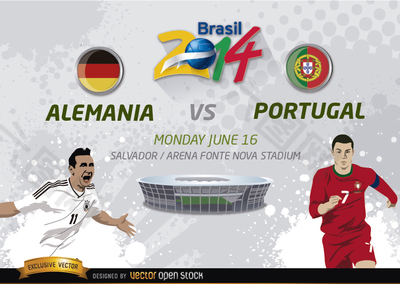 德国VS葡萄牙巴西2014