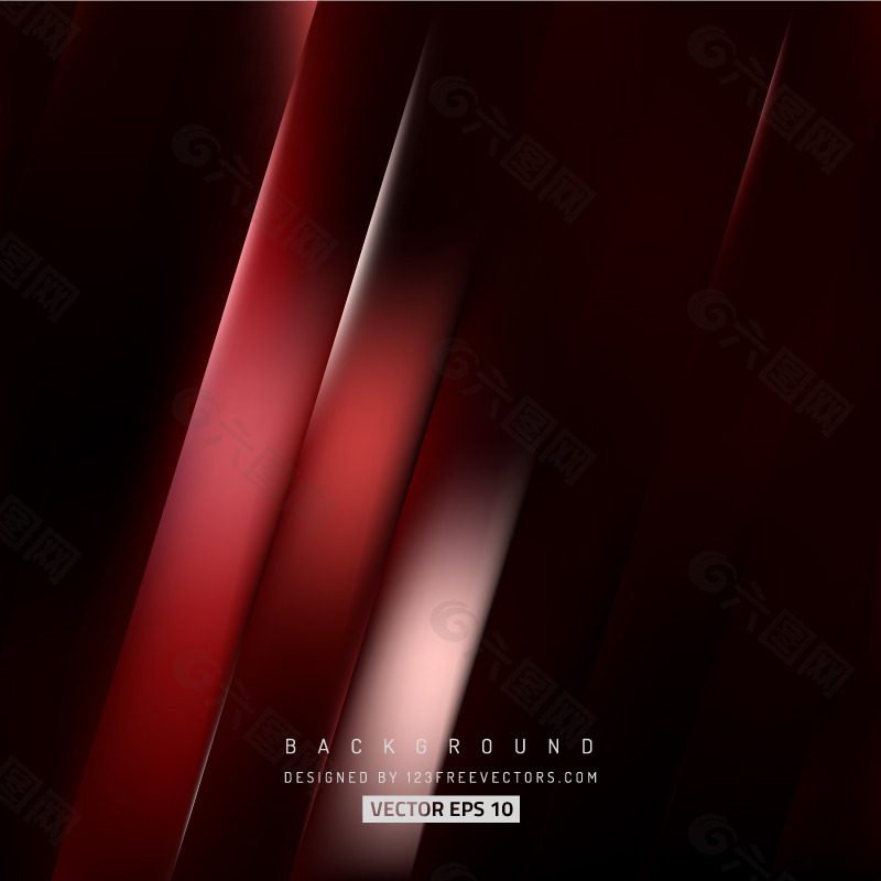 红黑条纹背景设计