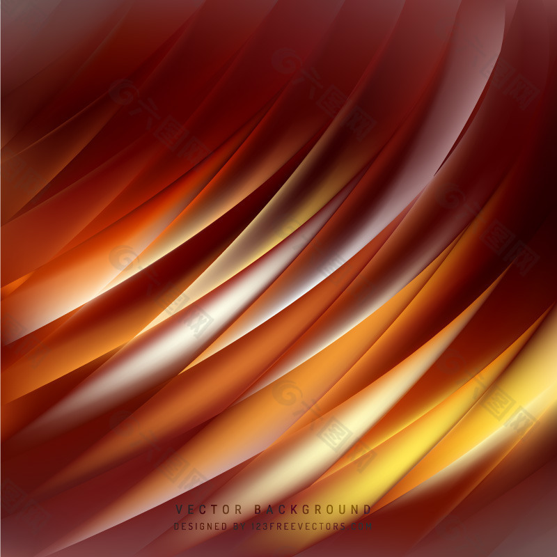 红黄色背景模板