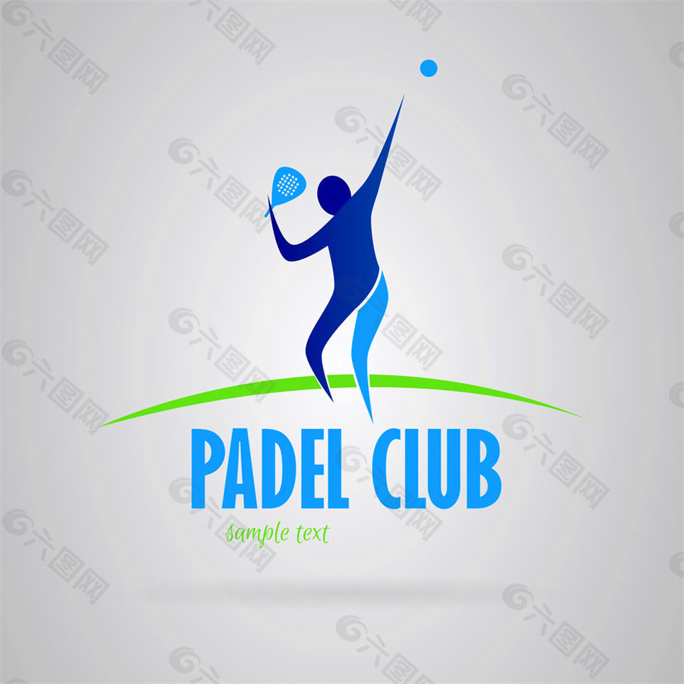网球运动logo图片