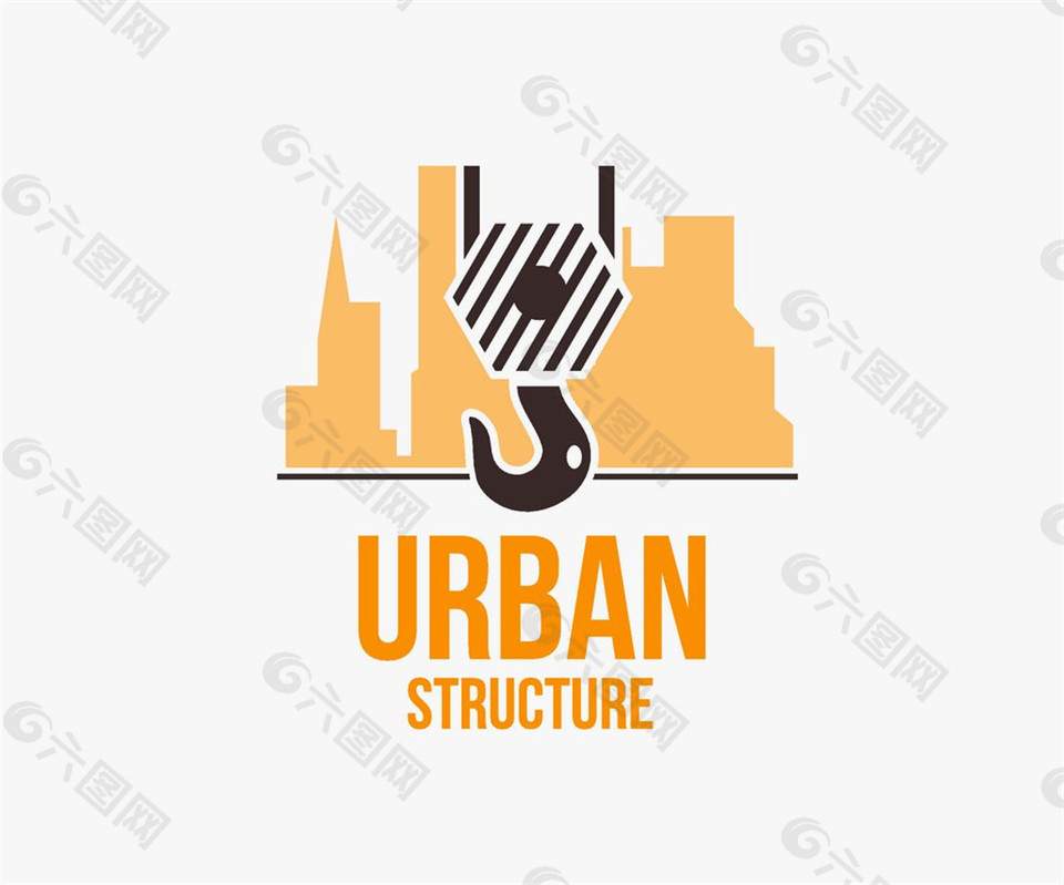 吊车和城市logo图片