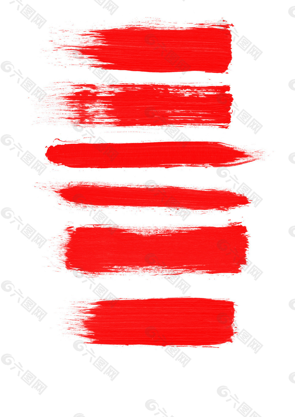 红色笔刷合集