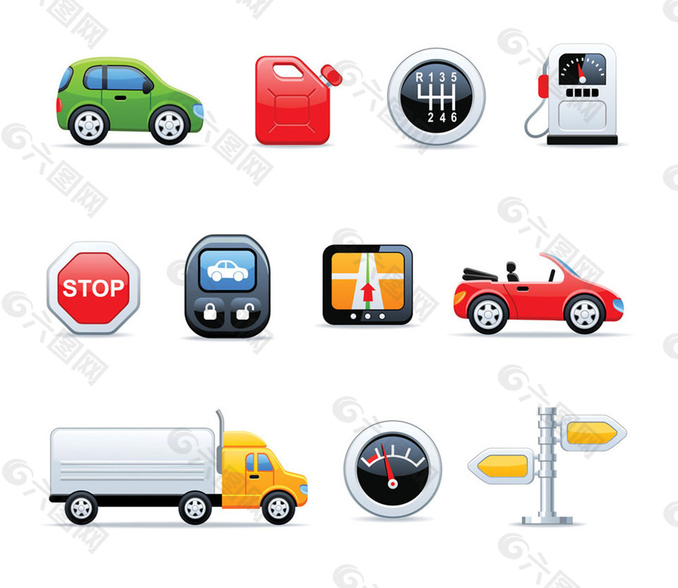 交通运输图标图片