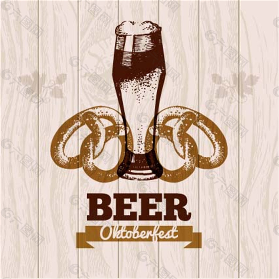 啤酒图标图案设计图片