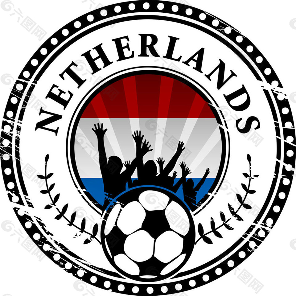 荷兰足球标签图片