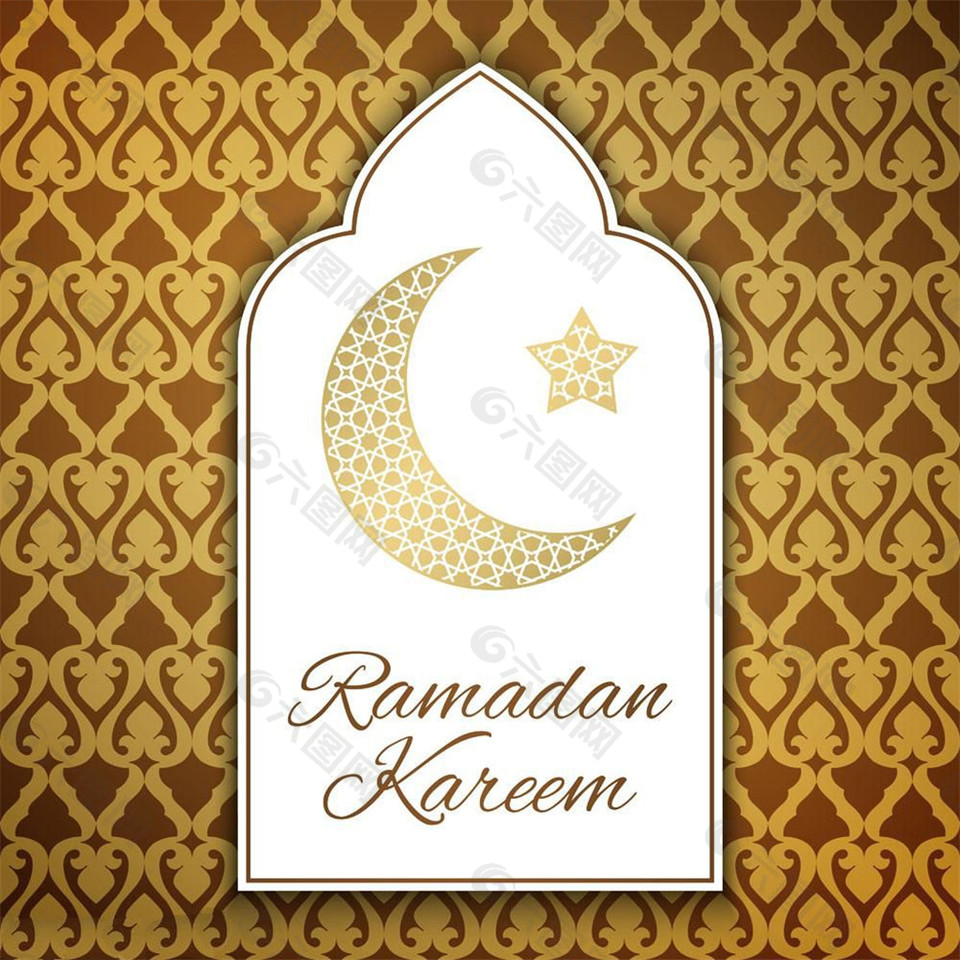 斋月海报模板图片