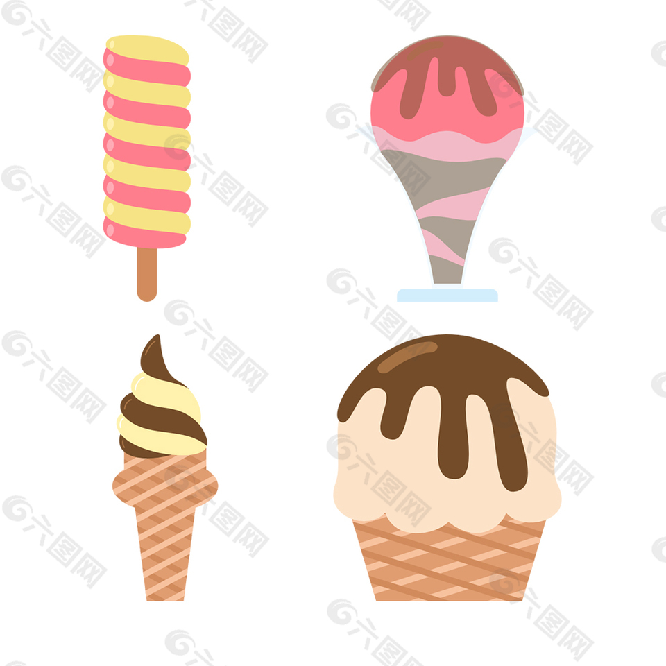 甜品冰淇凌icon图标