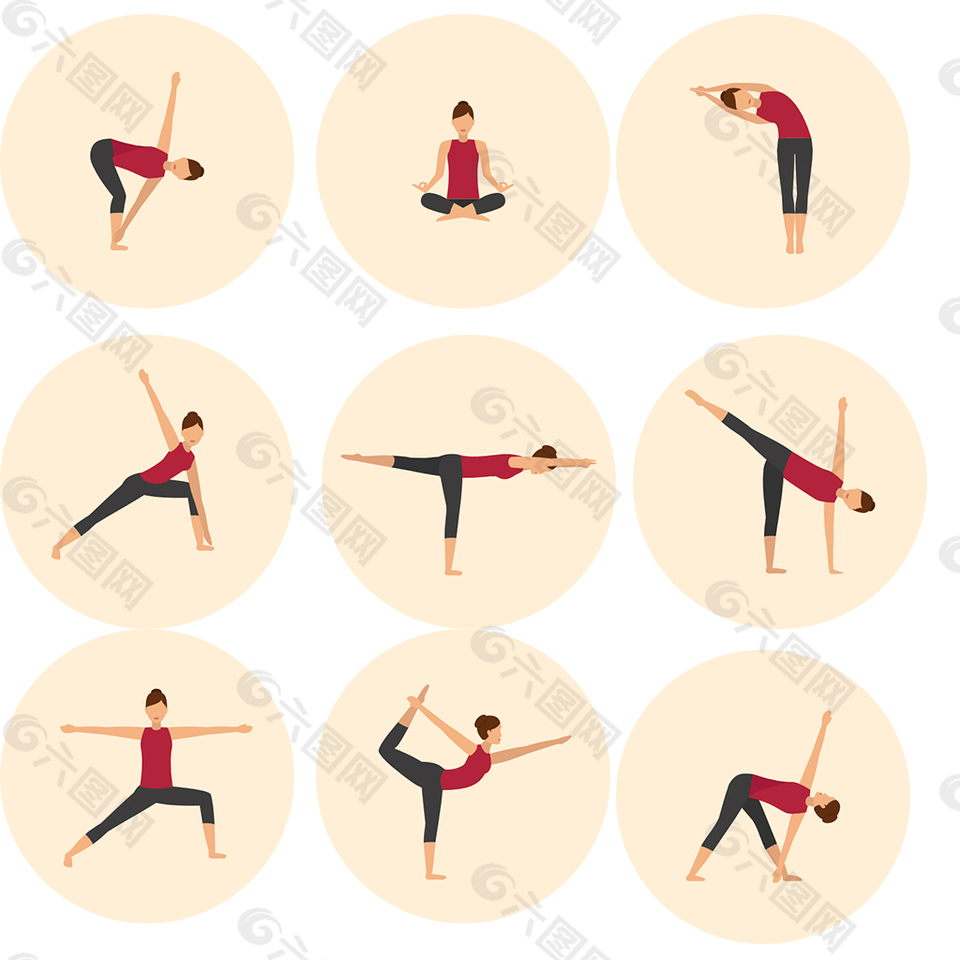 瑜伽icon图标