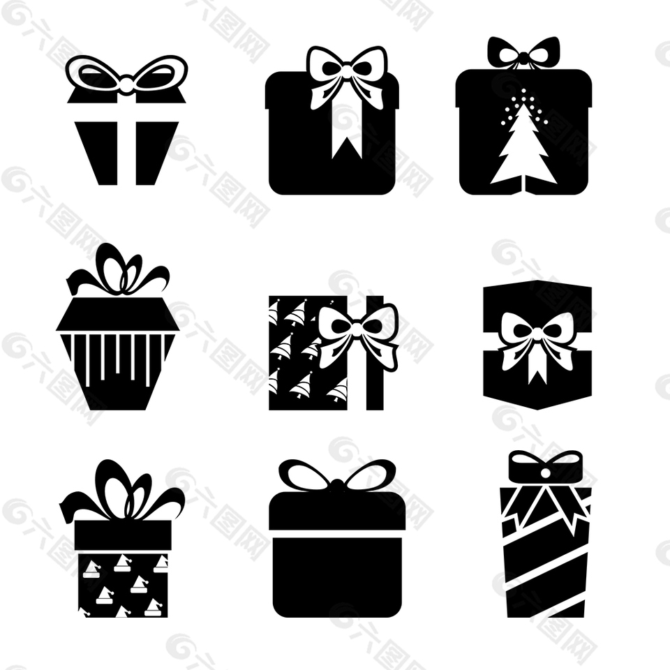 礼物盒icon图标