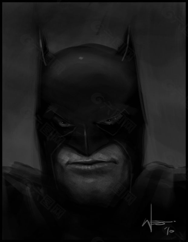 蝙蝠侠的肖像